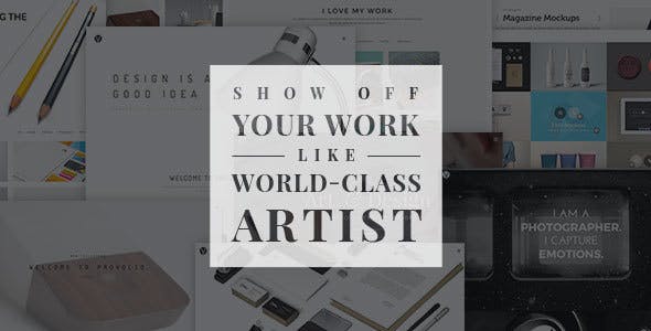 Provolio v1.0.5 - WordPress Theme For Creative Minds