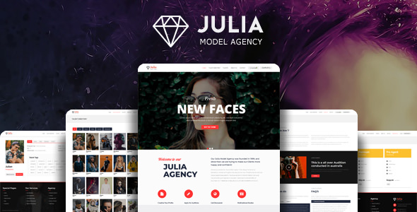 Julia v2.0.7 - Talent Management WordPress Theme