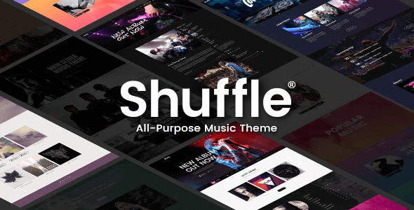Download Shuffle v1.4 – All-Purpose Music Theme | Free Nulled Scripts