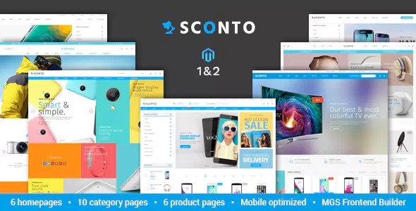 Sconto v1.1.3 - Premium Magento 2 and 1 Theme