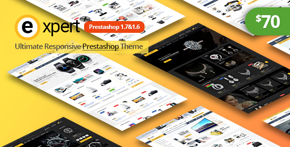 Download Expert – Responsive Prestashop 1.7&1.6 Theme | Free Nulled Scripts