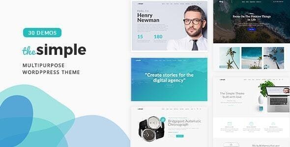 The Simple v2.6.1 - Business WordPress Theme