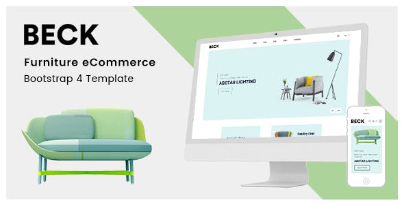 Beck v1.0 - Furniture eCommerce Bootstrap 4 Template