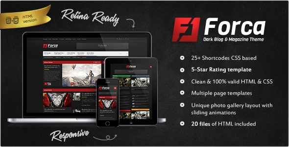 Download Forca – Responsive News/Magazine HTML Template | Free Nulled Scripts
