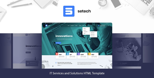 Setech v1.0 - IT Services and Solutions HTML Template