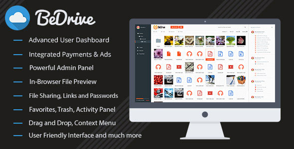 Download BeDrive v1.3 – File Sharing and Cloud Storage | Free Nulled Scripts
