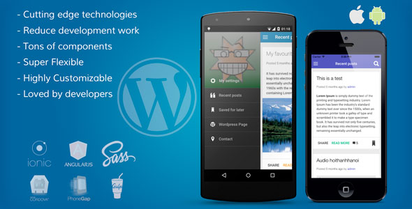 Download ionWordPress – WordPress full Integrated mobile app | Free Nulled Scripts