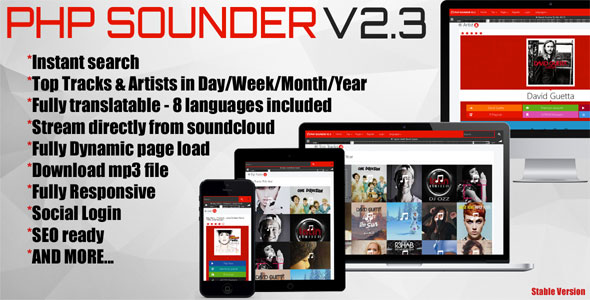 Download PHP SOUNDER V2.3 – Music Search Engine | Free Nulled Scripts