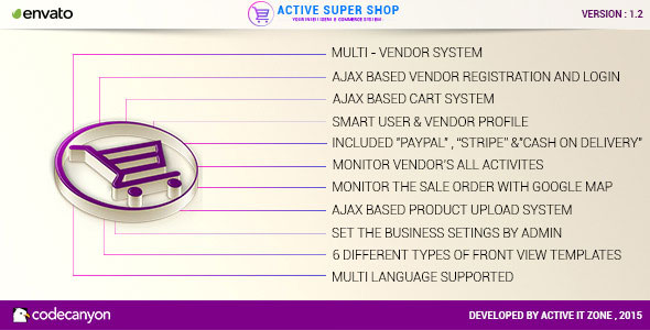 Download Active Super Shop Multi-vendor CMS | Free Nulled Scripts