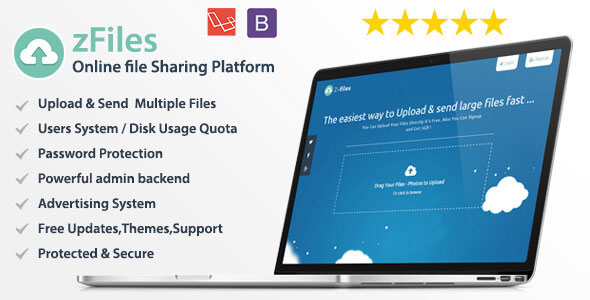 Download zFiles v1.0.5 – Online file Sharing Platform | Free Nulled Scripts