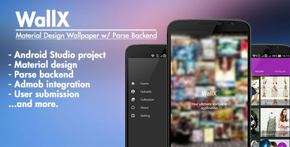 Download WallX: Material Design Wallpaper & Parse Backend | Free Nulled Scripts