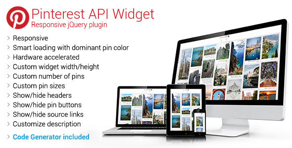 Download Pinterest API Widget – Responsive jQuery Plugin | Free Nulled Scripts