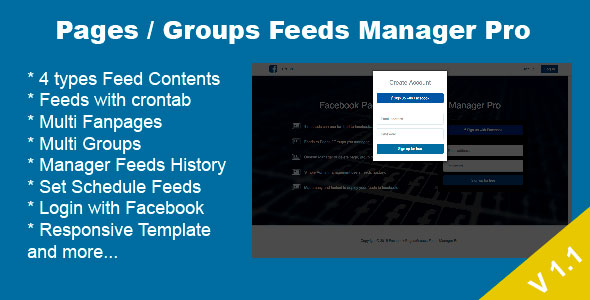 Download Facebook Pages / Groups Posts Manager Pro | Free Nulled Scripts