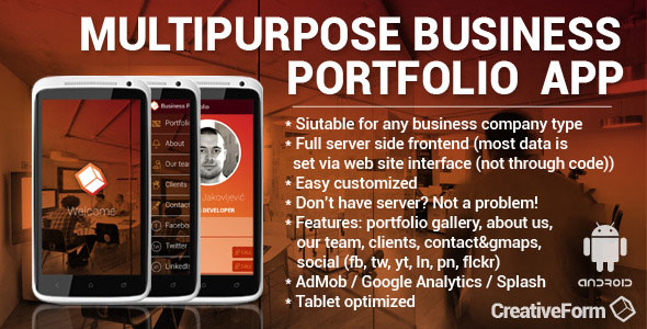 Download Multipurpose Business Portfolio App | Free Nulled Scripts