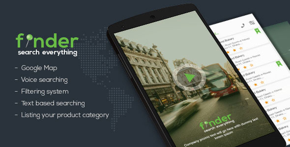 Download Finder android app template | Free Nulled Scripts