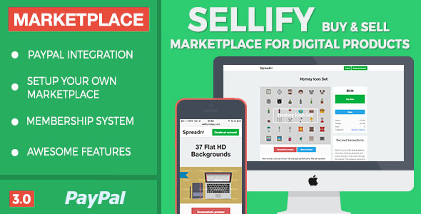 Download Sellify – Buy & Sell Marketplace for Digital Products | Free Nulled Scripts