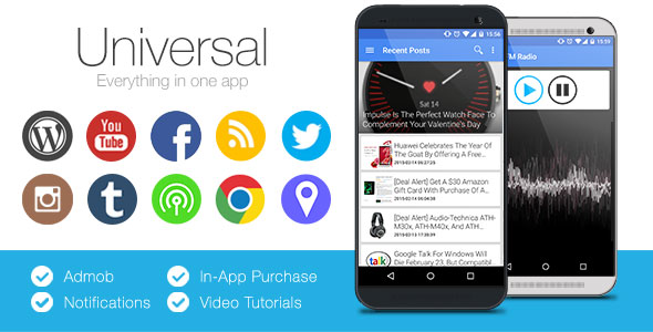 Download Universal – Full Multi-Purpose Android App | Free Nulled Scripts