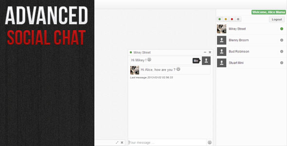 Advanced Social Chat
