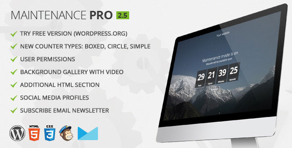 Download Maintenance PRO – WordPress plugin | Free Nulled Scripts