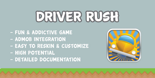 Download Driver Rush with AdMob | Free Nulled Scripts