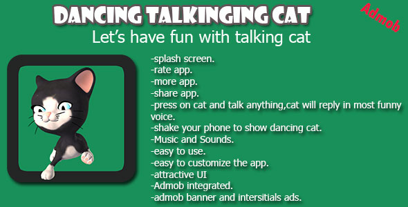 Download Talking Dancing Cat Android App | Free Nulled Scripts