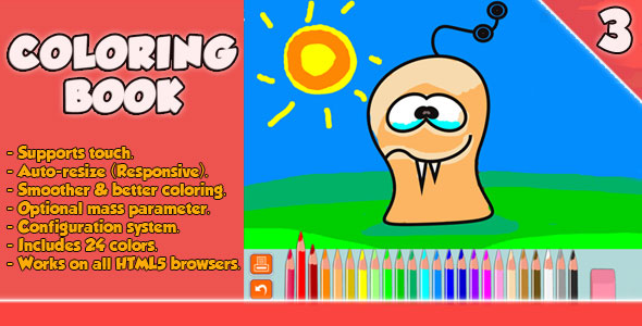Coloring Book - HTML5 Game