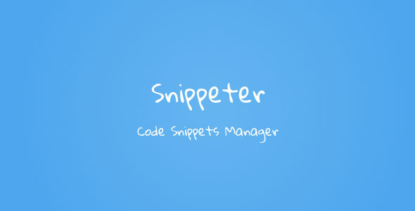Download Snippeter – Code Snippets Manager | Free Nulled Scripts