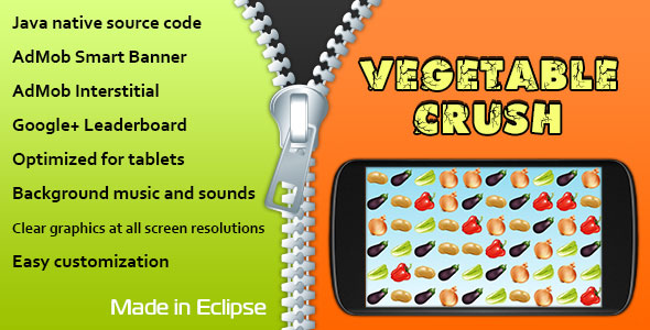 Download Vegetable Crush with AdMob and Leaderboard | Free Nulled Scripts