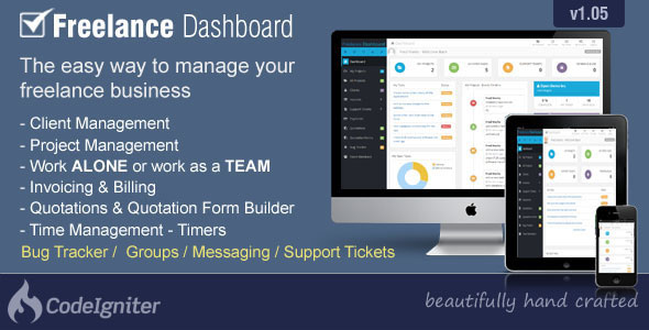 Download Freelance Dashboard – Project Management CRM | Free Nulled Scripts
