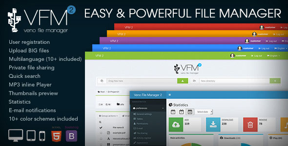 Download Veno File Manager – host and share files | Free Nulled Scripts