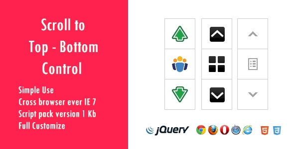 Scroll to Top - Bottom Control