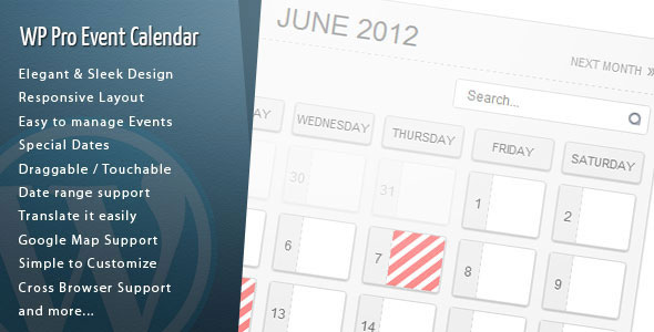Download WordPress Pro Event Calendar v2.5.5 | Free Nulled Scripts