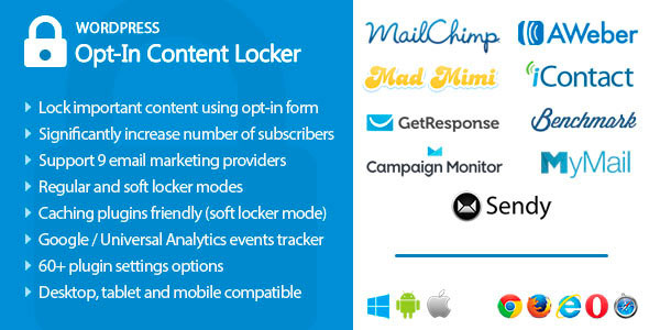 Download Opt-In Content Locker for WordPress v2.62 | Free Nulled Scripts