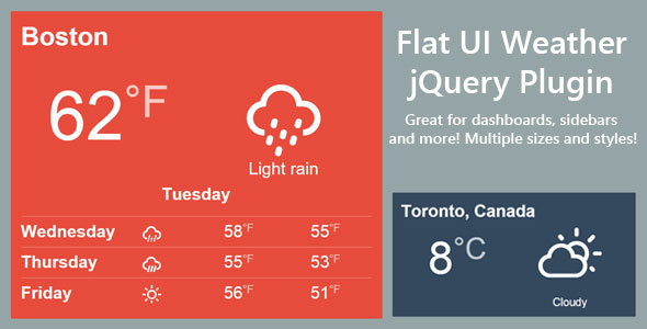 Download Flat Weather jQuery Plugin | Free Nulled Scripts
