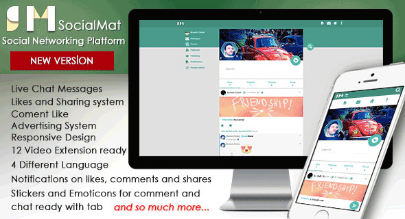 Download SocialMat v1.3 – Social Networking Platform | Free Nulled Scripts