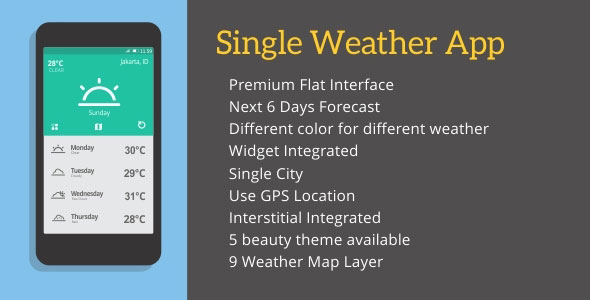 Download Single Weather App | Free Nulled Scripts