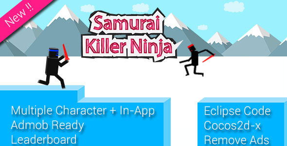 Download Ninja Samurai + Multiple Character + Remove Ads | Free Nulled Scripts