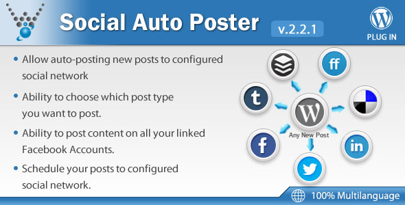 Download Social Auto Poster v2.2.1 – WordPress Plugin | Free Nulled Scripts