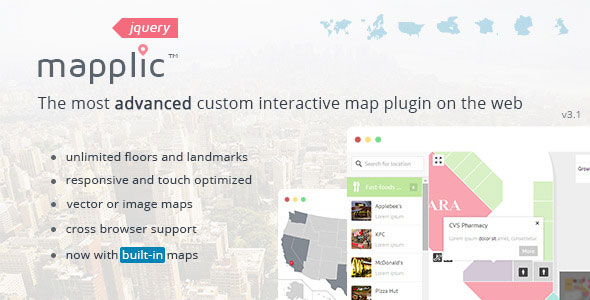 Download Mapplic – Custom Interactive Map jQuery Plugin | Free Nulled Scripts