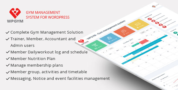 Download WPGYM – WordPress Gym Management System | Free Nulled Scripts