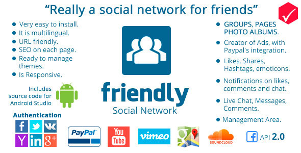 Download Friendly Social Network | Free Nulled Scripts
