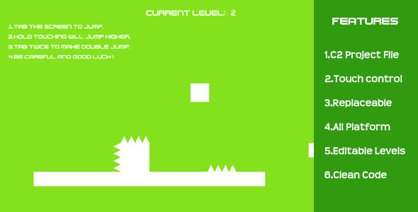 Auto Platformer-HTML5 & Mobile