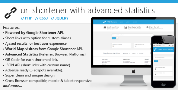 Download URL Shortener Script with Statistics | Free Nulled Scripts