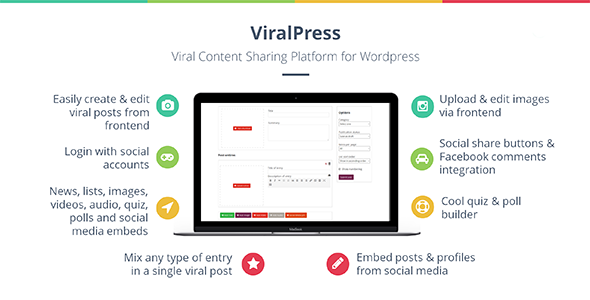 Download ViralPress v1.1 – Viral news, lists, quiz, videos & polls plugin | Free Nulled Scripts