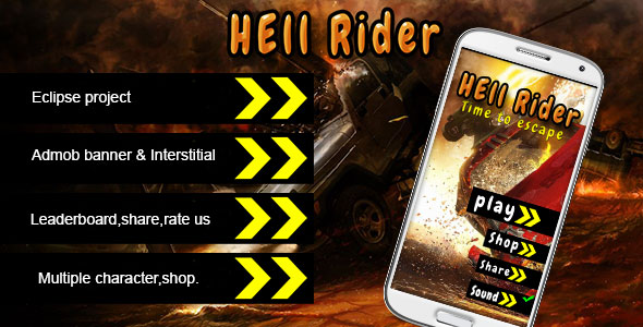 Download Hell Rider – Admob Multiple character Leadeboard | Free Nulled Scripts