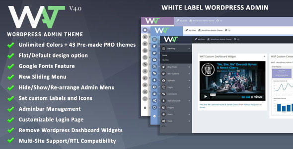 Download WordPress Admin Theme v4.0 | Free Nulled Scripts
