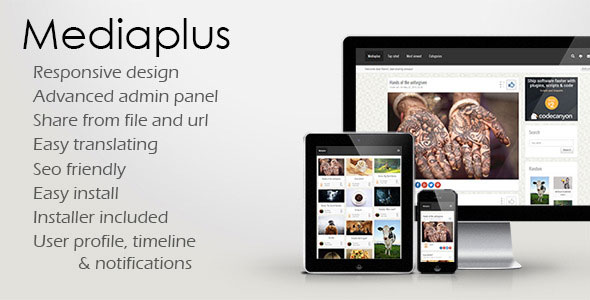 Mediaplus - Media Sharing Script