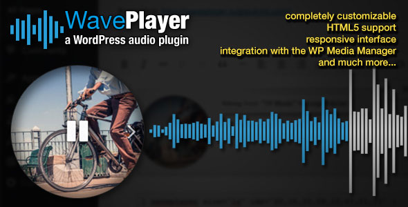 WavePlayer v2.4.3 - Audio Player with Waveform and Playlist