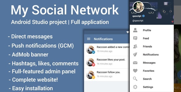 Download My Social Network (App and Website) | Free Nulled Scripts