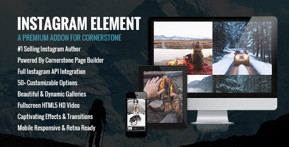 Download Instagram Element – Cornerstone Element for WordPress | Free Nulled Scripts